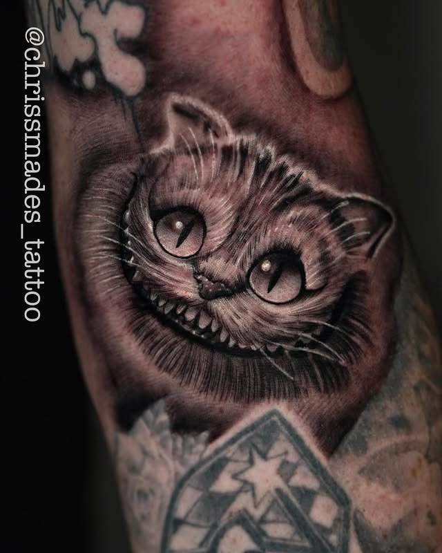 Black and grey realism tattoo by All City Tattoo