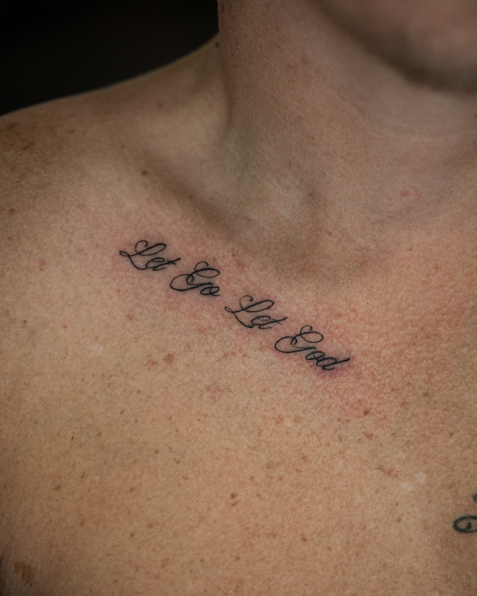Fine line tattoo by All City Tattoo in Delray Beach
