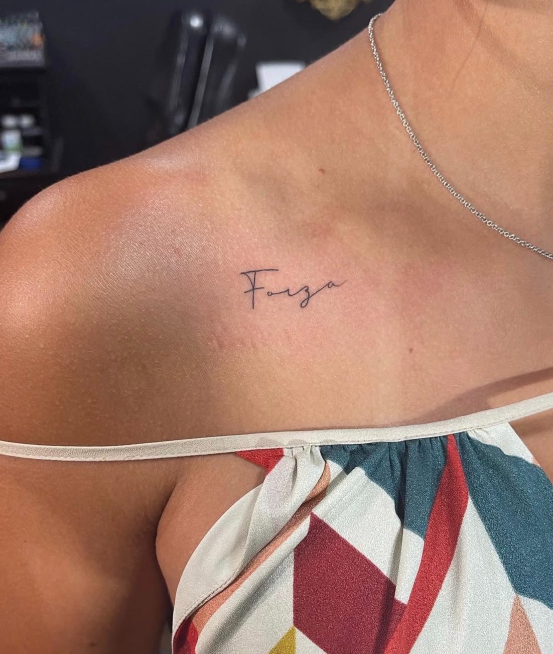 Minimalist fine line tattoo by All City Tattoo